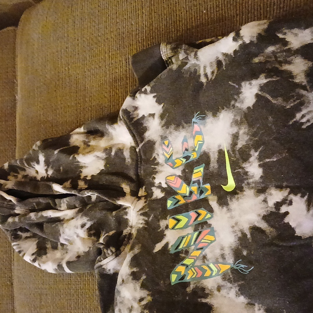 Nike tye dyed sweatshirt